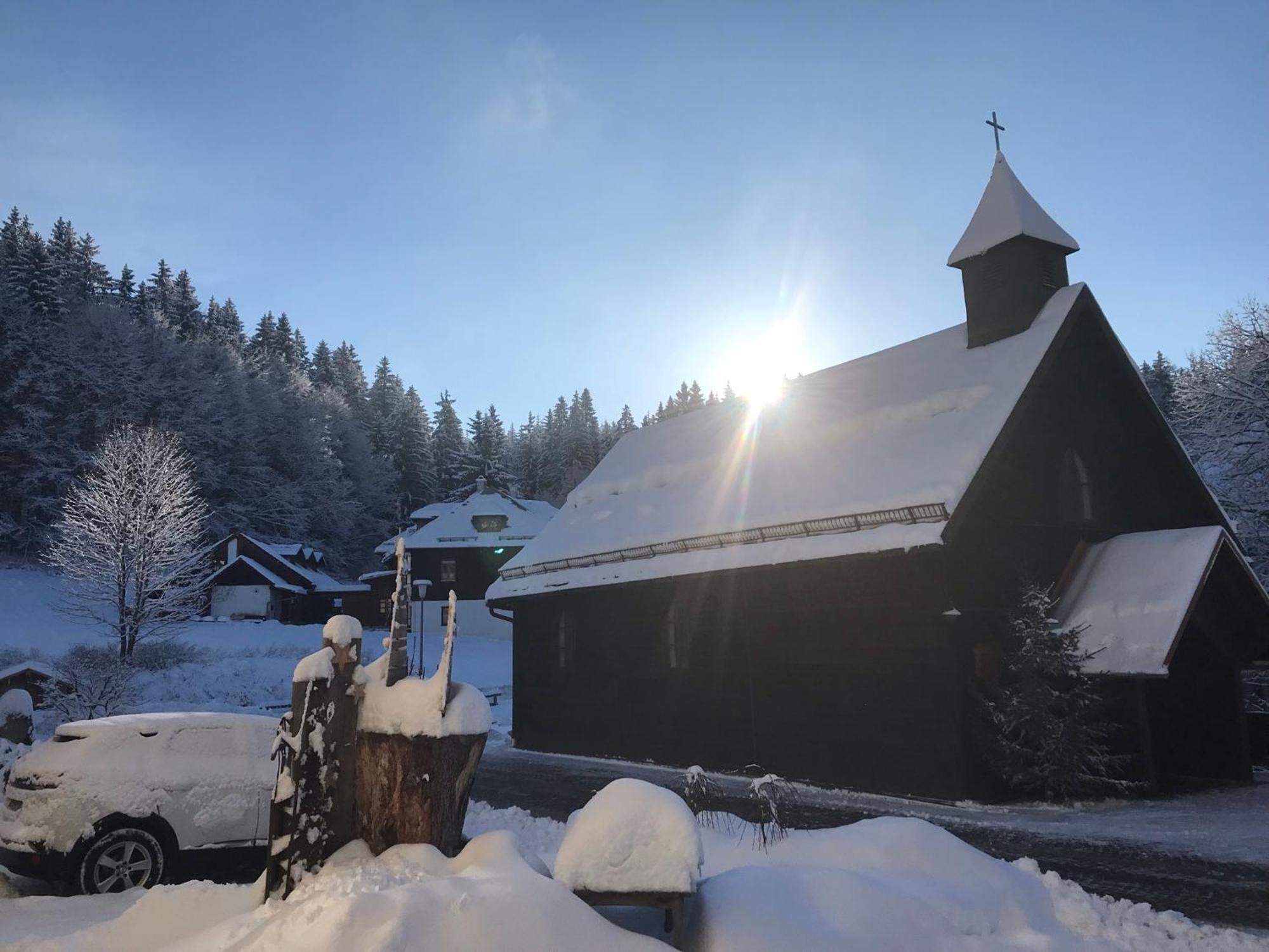 Das Alte Forsthaus Spiegelhuette Lindberg Exterior foto
